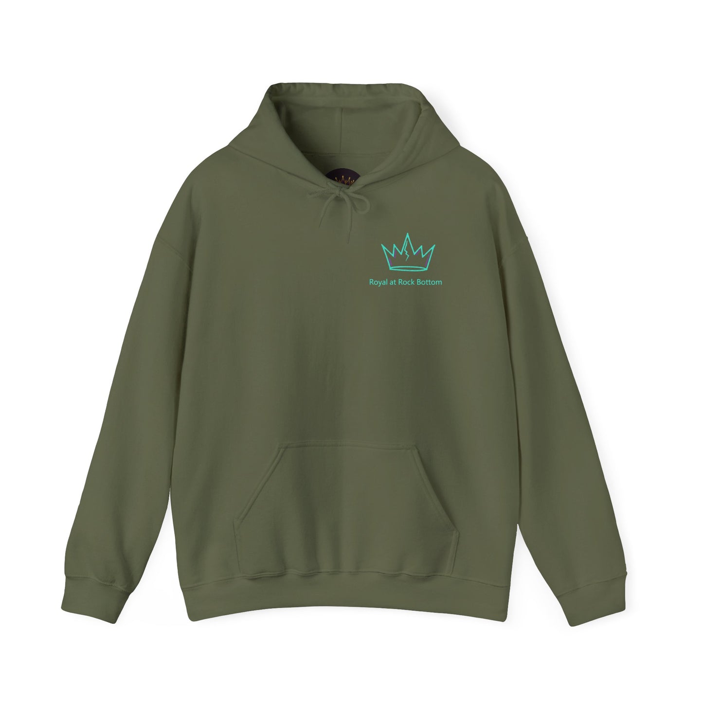 Motivational Quote Hoodie - Fall Seven, Stand Up Eight