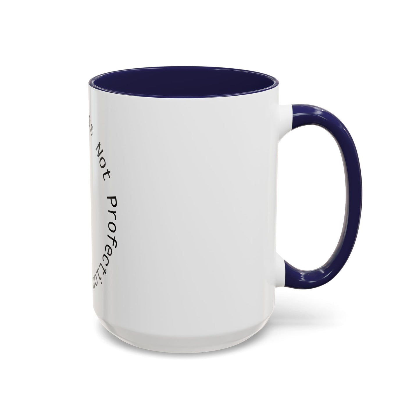 Motivational Coffee Mug, Progress Not Perfection, Inspirational Gift for Friends, Home Office Decor, Self-Care Reminder, Unique Mug