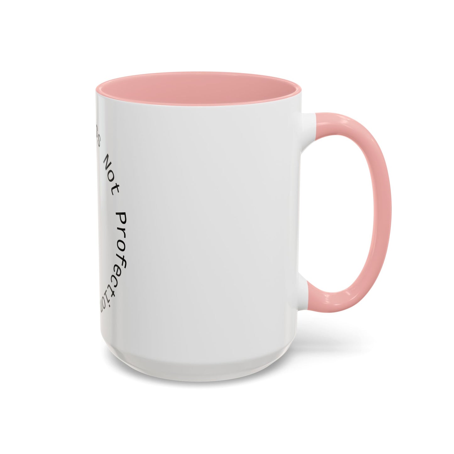 Motivational Coffee Mug, Progress Not Perfection, Inspirational Gift for Friends, Home Office Decor, Self-Care Reminder, Unique Mug