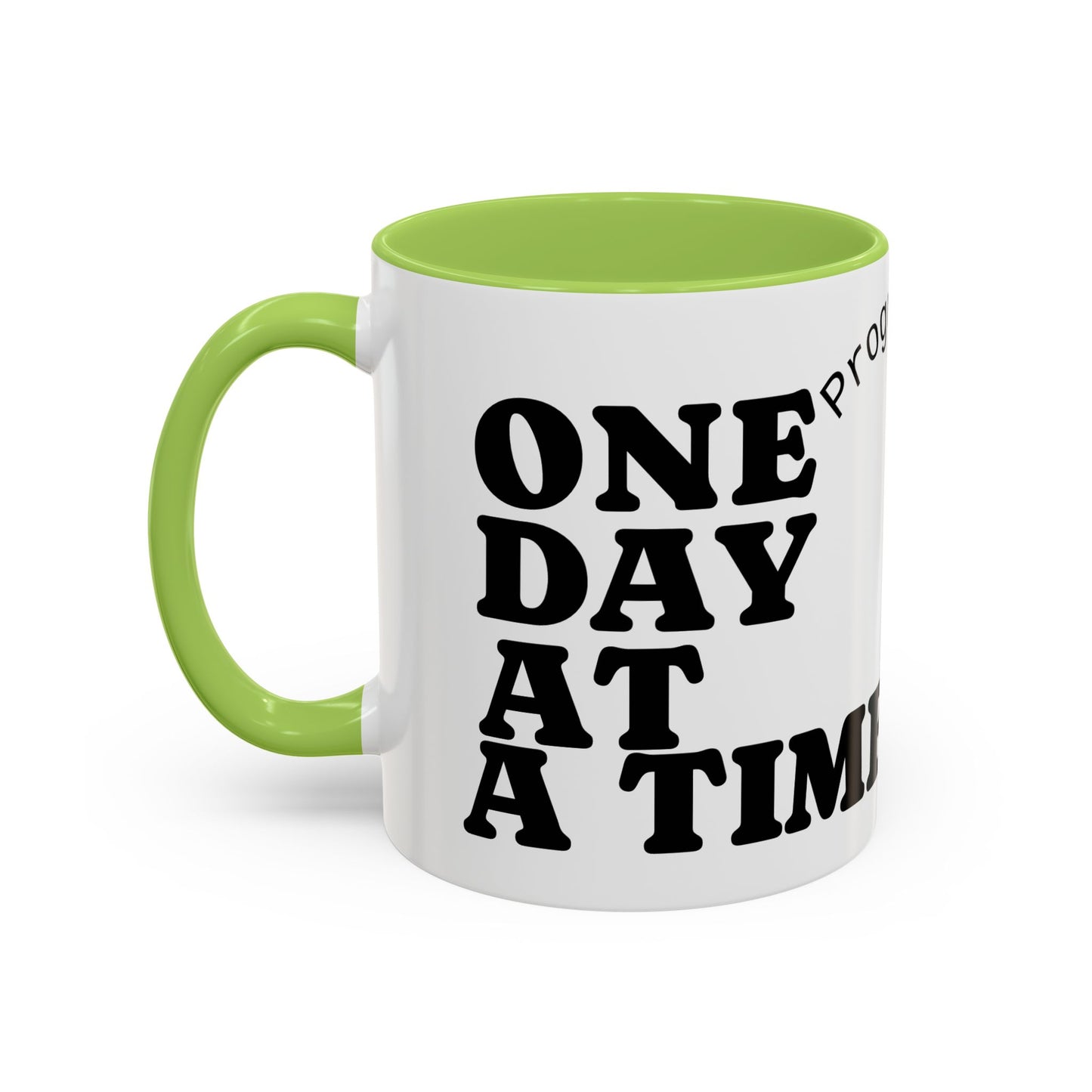 Motivational Coffee Mug, Progress Not Perfection, Inspirational Gift for Friends, Home Office Decor, Self-Care Reminder, Unique Mug